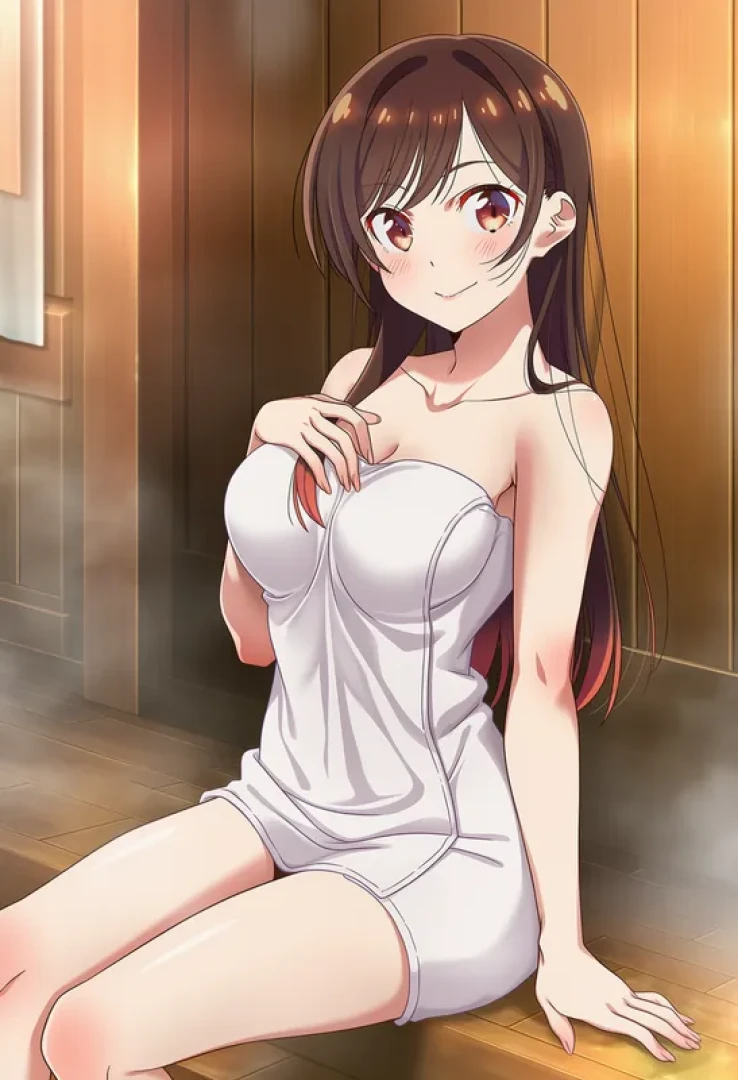 Prompt Forbidden - 彼女、お借りします 水原 千鶴（温泉 Ver.）  Rent-a-Girlfriend: Chizuru Mizuhara (Hot Spring Ver.)（サンプル）