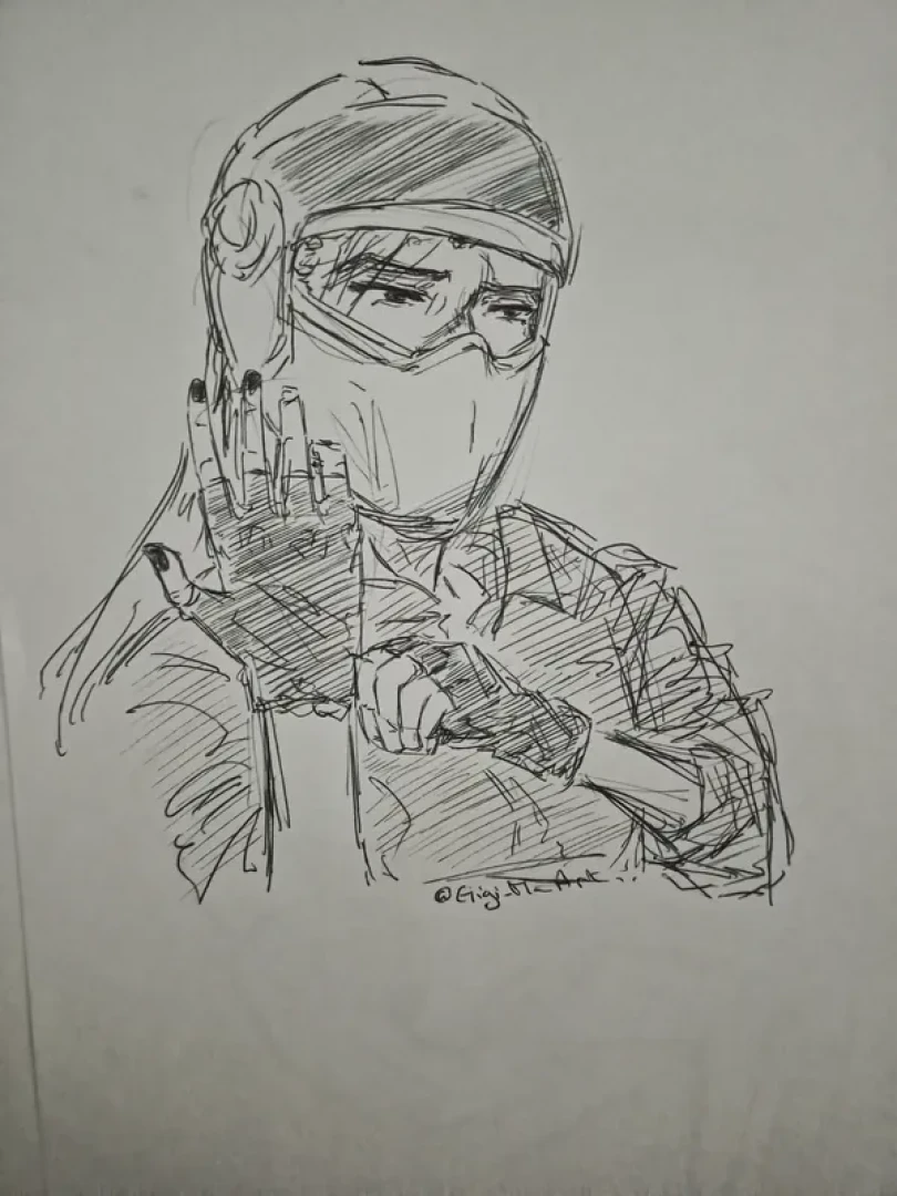 Gigi_M_Art - Huntrix sketches ( on paper ) [ early access ] 