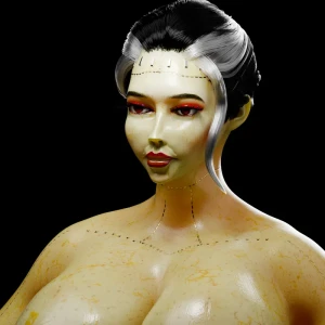 KissFox69 -  THE BRIDE — CHARACTER WIP!