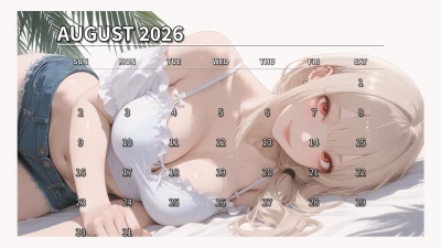 Lumen_na | ルーメン - 8月のカレンダー（Akane）/ August Calendar (Akane)  part 3