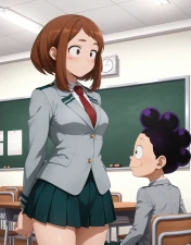 MamakoLoveRoom - [REQUEST] NSFW URARAKA OCHAKO & MINORU MINETA FROM MY HERO ACADEMIA NO 171 [35 IMAGE]