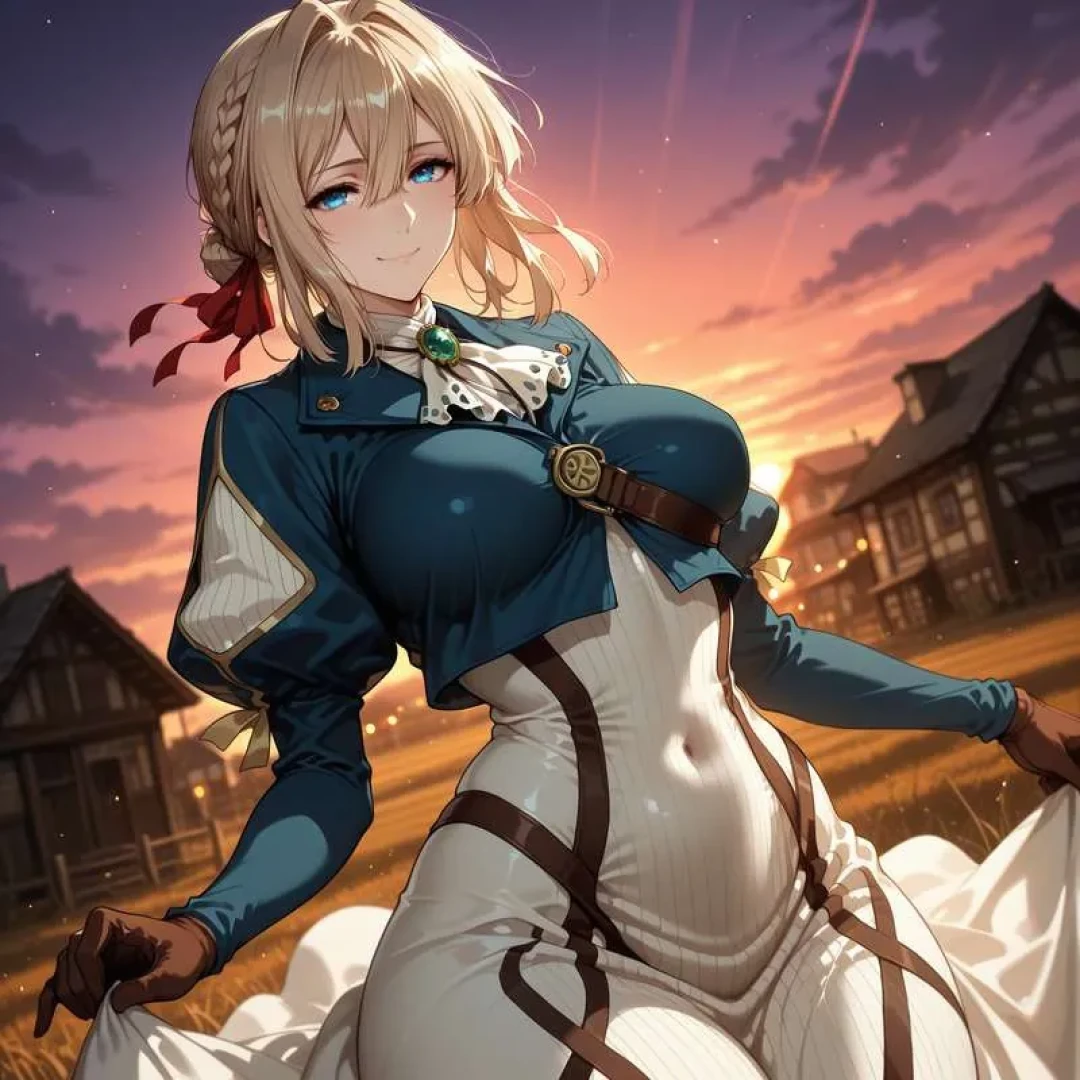 Animewaifusofficial - (Preview)Violet Evergarden |FULL HD — page 1