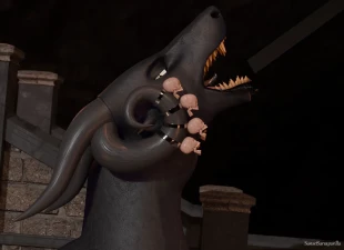 WastelandFoxBoy - Dragon Slide Animation