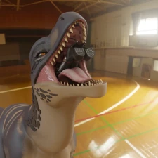 WastelandFoxBoy - Dino Gulp Animation