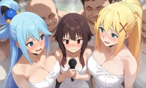 恥じらい少女 - hajirai shoujo - - アクアとめぐみんとダクネス5