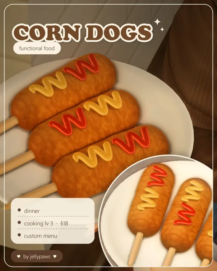 JellyPaws -  Little Ladle: Corn Dogs
