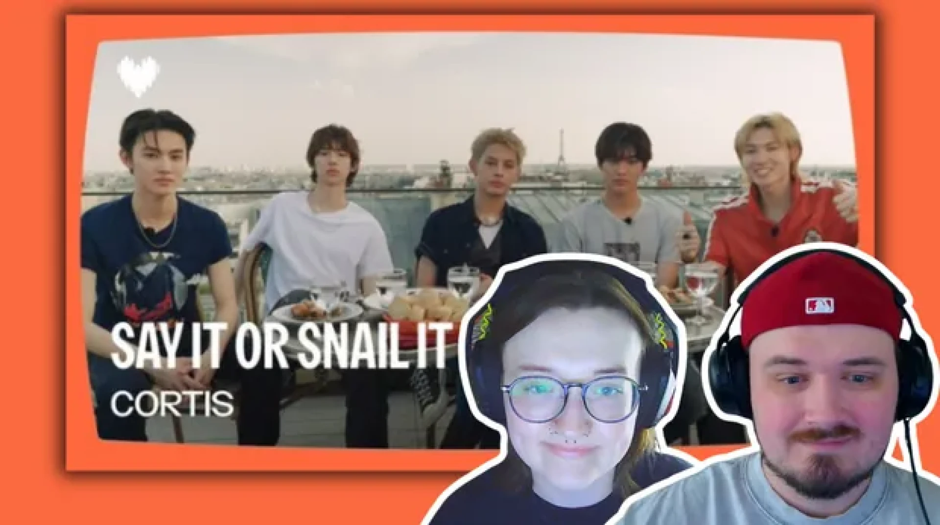 React Line - CORTIS - Say it Or Snail it | Deezer  REACTION