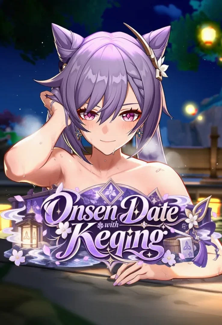 Alisa AI - Onsen Date with Keqing - 110P & 30 Videos [Genshin Impact]