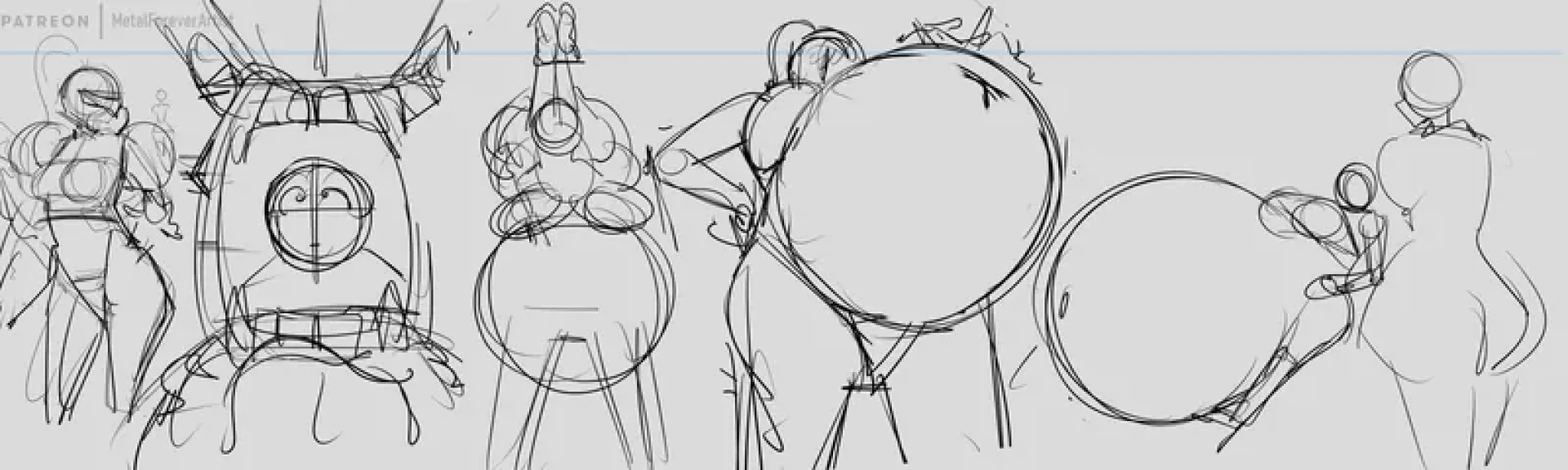 MetalForeverArtist - Makima & Samus Sequence WIPs — page 1