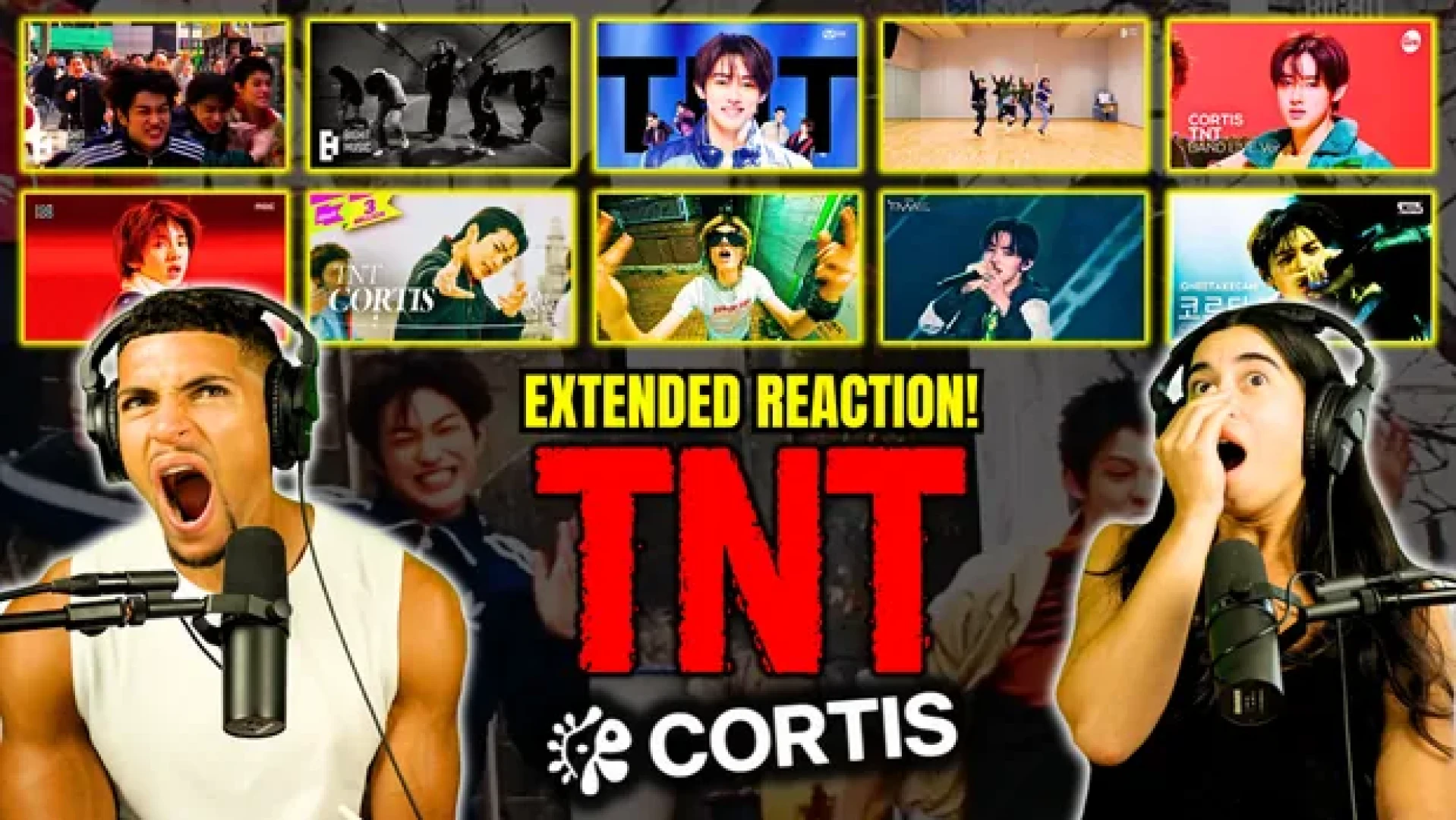K&J React - CORTIS - 'TNT' Extended Reaction | MV, Conceptual Performance Film, Dance Practice, MV Behind + Live Performances!
