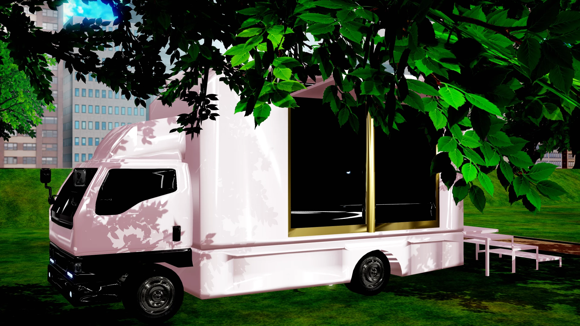 Nyakumi - A not so suspicious looking truck ~ WIPS 