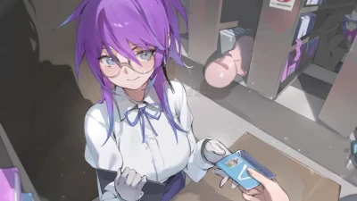 projektmelody - Checking your VCard at the S mut Library ASMR   Losing your Vir gi nity to Fe mDo m Melody 