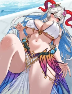 rein_creamsoda - Summer Freyja Fanart