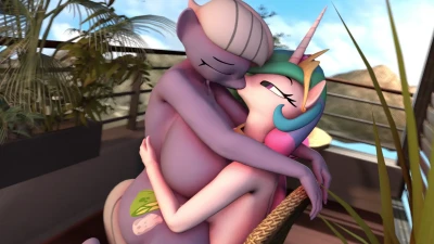 sfmoclock - OLD STUFF Button Mash X Fluttershy PLUS ALT