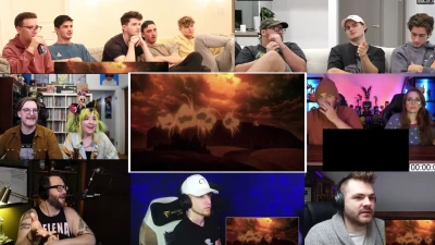 Pixel-man Reaction - AOT 4x22