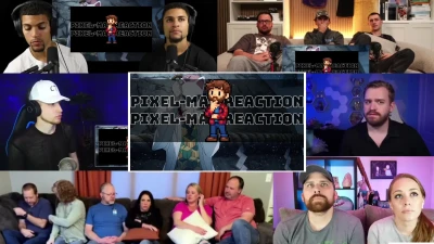 Pixel-man Reaction - Demon Slayer 1x4
