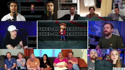 Pixel-man Reaction - Demon Slayer 1x10