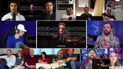 Pixel-man Reaction - Demon Slayer 1x12