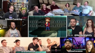 Pixel-man Reaction - AOT 4x13
