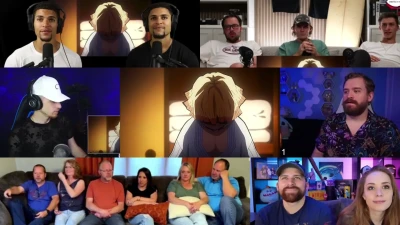 Pixel-man Reaction - Demon Slayer 1x15 part 2