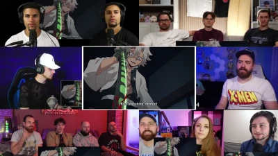 Pixel-man Reaction - Demon Slayer 1x23