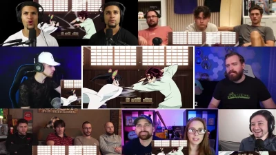 Pixel-man Reaction - Demon Slayer 1x26