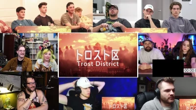 Pixel-man Reaction - AOT 4x23