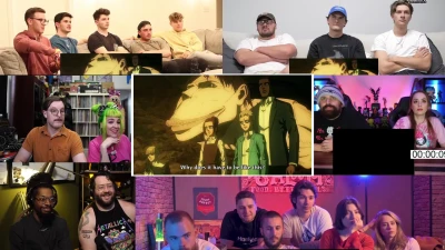 Pixel-man Reaction - AOT 4x27