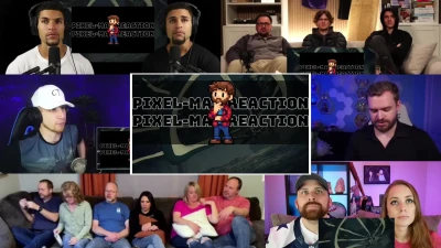 Pixel-man Reaction - Demon Slayer 1x5