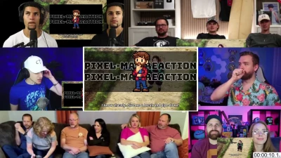 Pixel-man Reaction - Demon Slayer 1x11