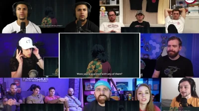 Pixel-man Reaction - Demon Slayer 1x18