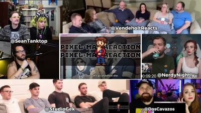 Pixel-man Reaction - AOT 4x15