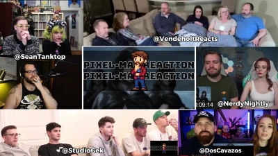 Pixel-man Reaction - AOT 4x16