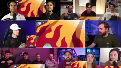 Pixel-man Reaction - Demon Slayer 1x24