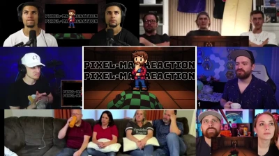 Pixel-man Reaction - Demon Slayer 1x13