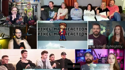 Pixel-man Reaction - AOT 4x1