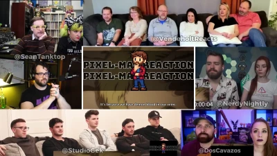 Pixel-man Reaction - AOT 4x3