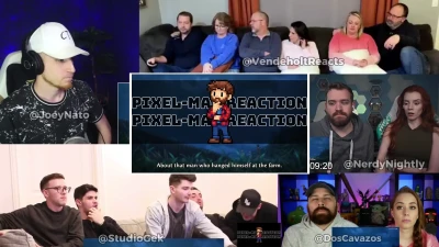 Pixel-man Reaction - AOT 4x5