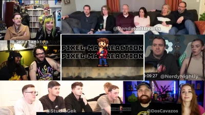Pixel-man Reaction - AOT 4x8