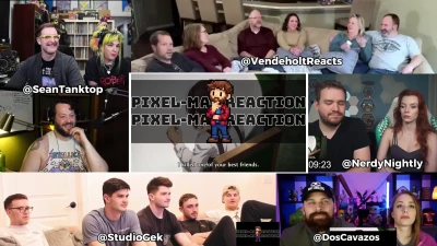 Pixel-man Reaction - AOT 4x14