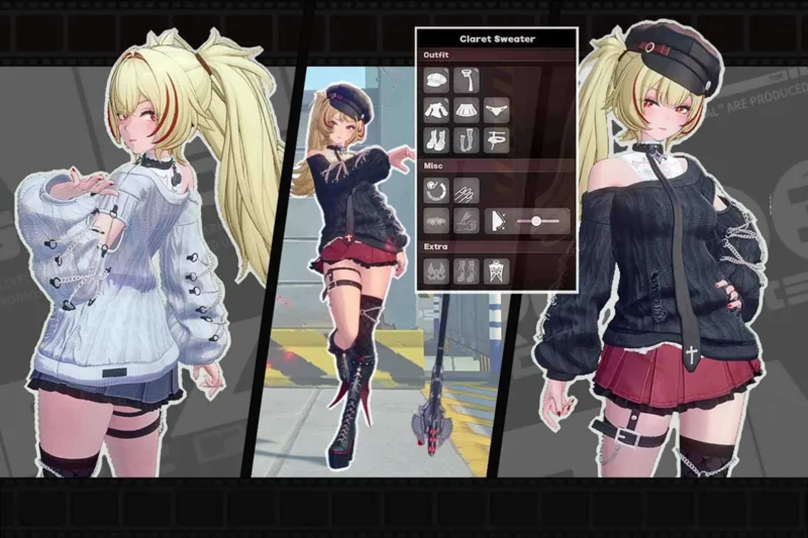 Rhia's Miscellaneous - (Free) クラレッタ/Claret MOD - セーター/Sweater