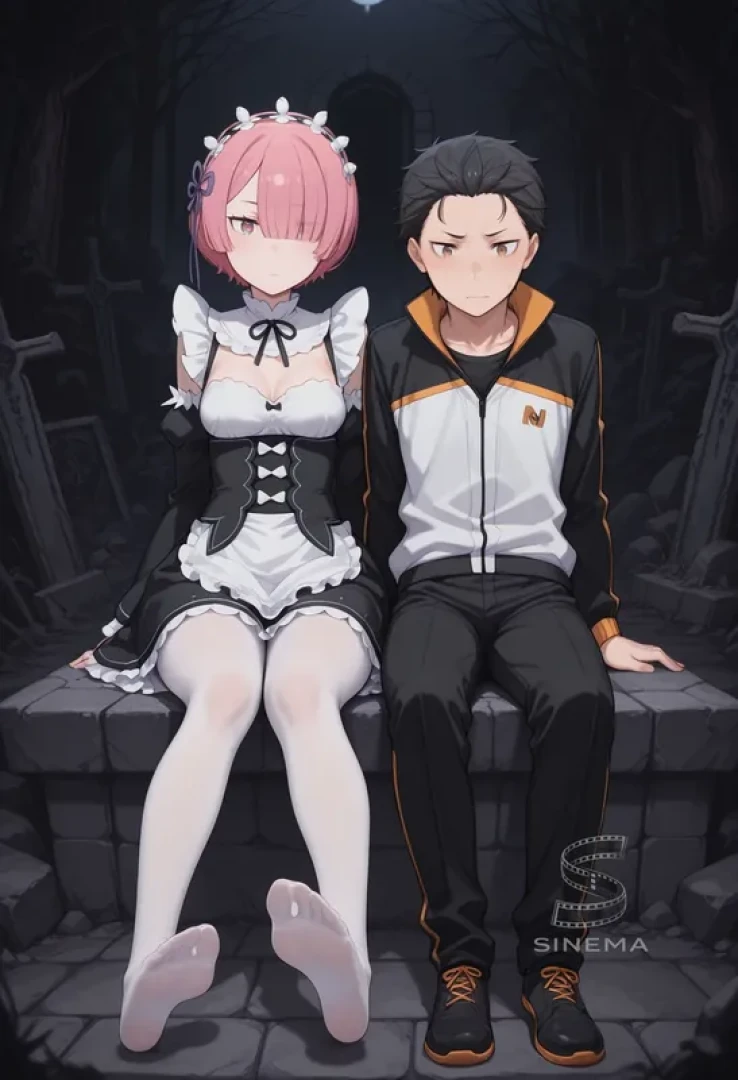 SINEMA - Double Feature: Re:Zero - Return to Ram / Rem  SFW Storyboards [68+53 Images]