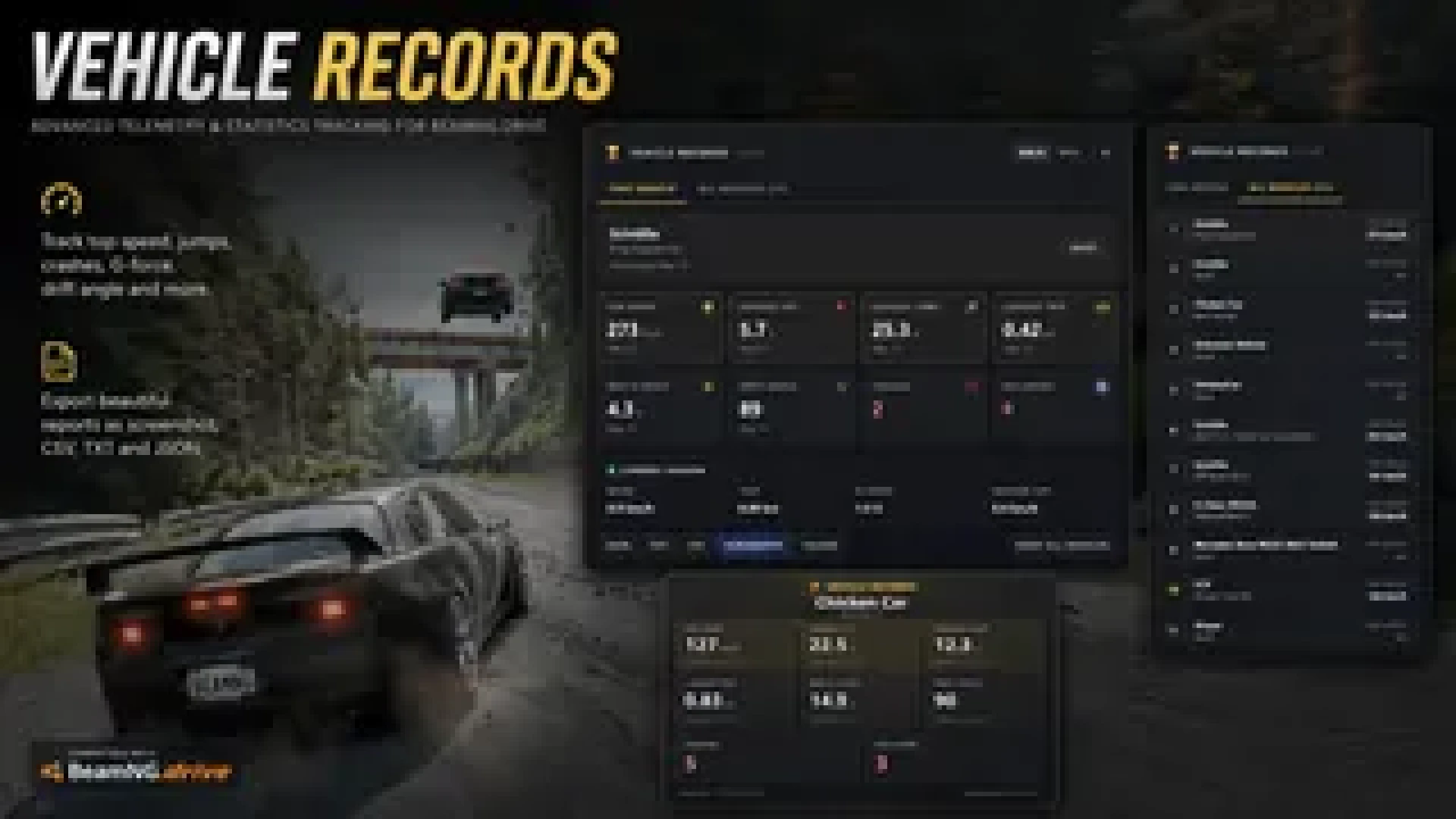 Modslab - Update v1.3 for Vehicle Records [Changelog] [BeamNG Drive] — page 1