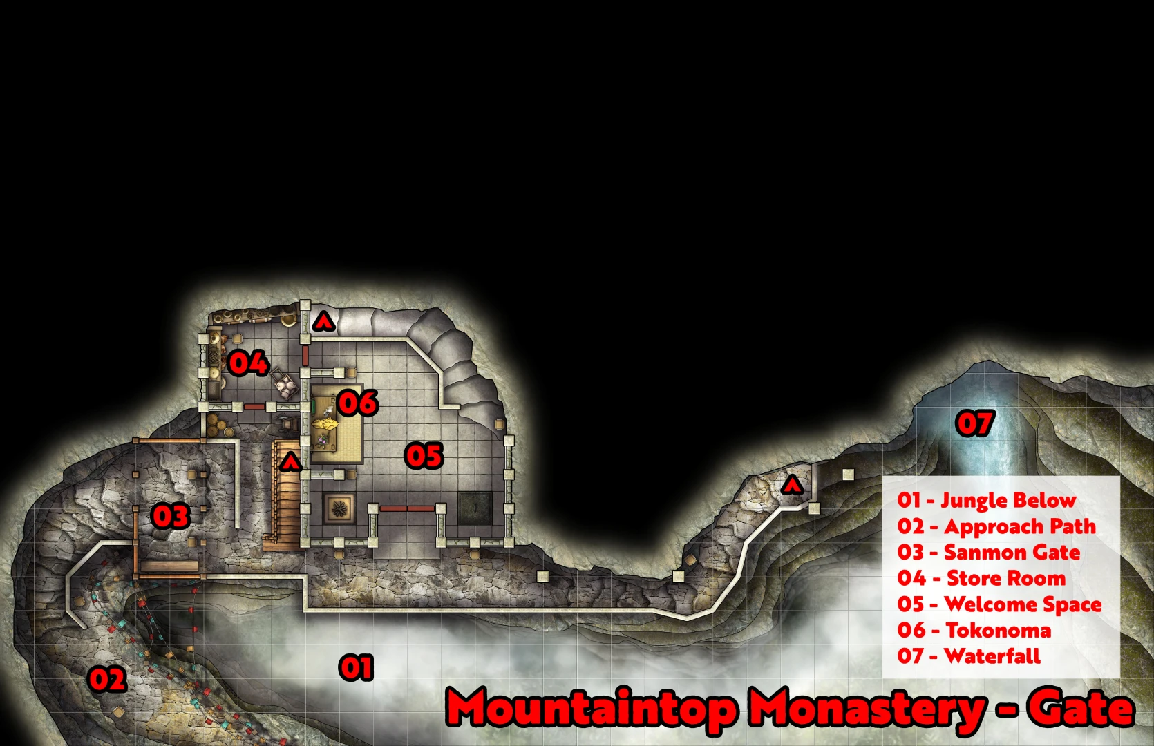 tomcartos - Mountaintop Shrine - Hi-Res Day & Night Versions