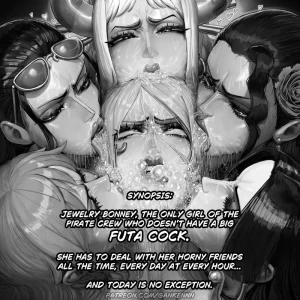 Ganken - [Comic Commission] The Pirate Crew's Slut | Jewelry Bonney Comic