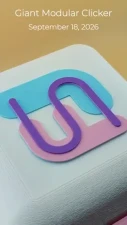 Justi-Fy Studio - Giant Modular Fidget Clicker — Final Sneak Peek