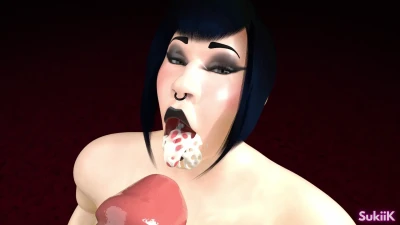 SukiiK - 7/7 - Sucks To Be a Witch (3D Looping Animation) 