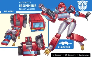 SaizuArt - Fem Ironhide