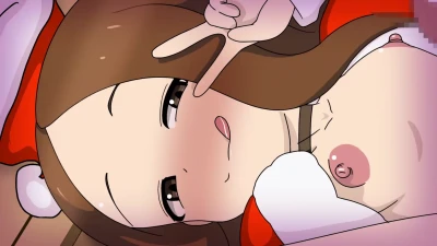 mei1988 - サンタコスの高木さんの満腹シーン