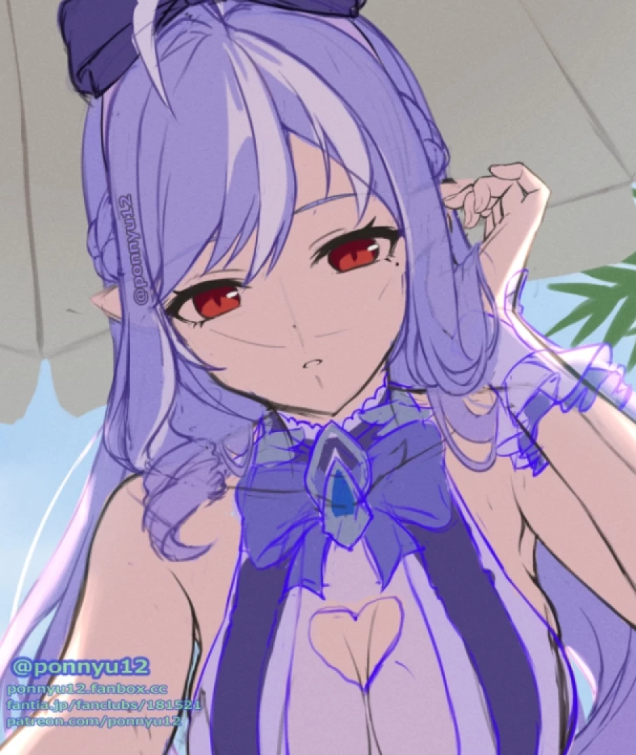 ponnyu12 - ラフ、進捗39